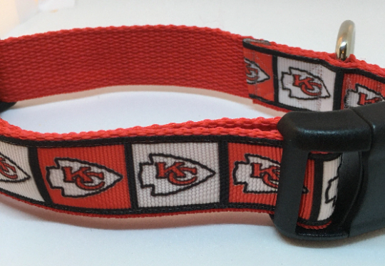 Kansas City Chiefs Dog Collar and Leash – Ruff Life